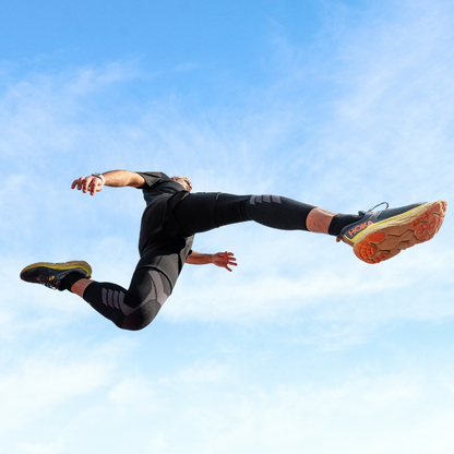 Wolf Full-Leg Compression Sleeves (Single) - White