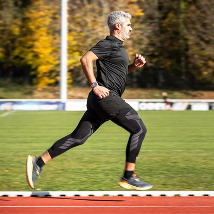 Wolf Full-Leg Compression Sleeves (Single) - White